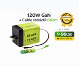 Power GAN Flash 120W – Edición Premium de Carga Ultrarrápida (50% en 30 min)