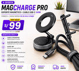 🔥 MAGCHARGE PRO™ | Soporte Magnético Premium + Cable USB-C 240W