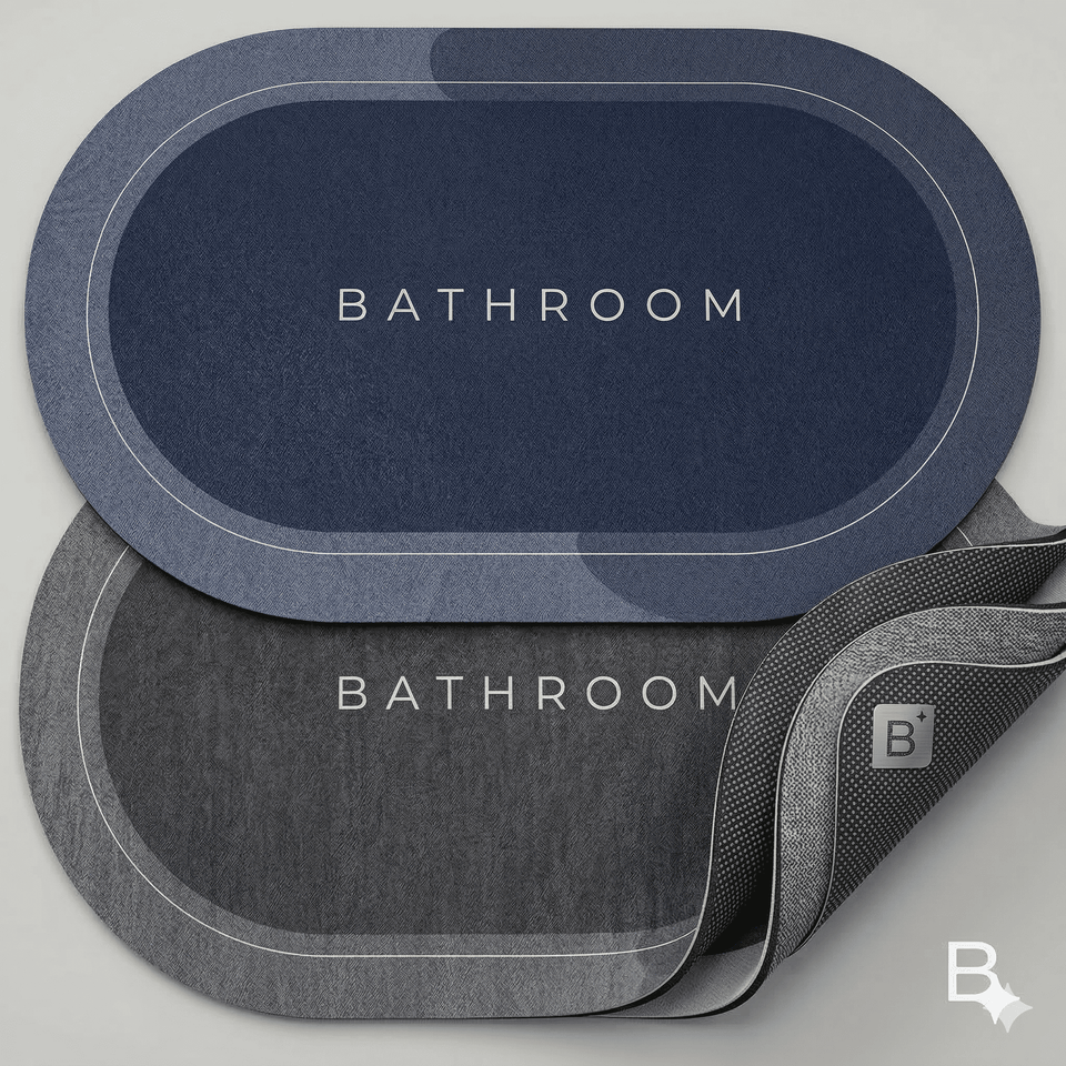 COMBO X2 TAPETES ABSORVENTES ANTIDESLIZANTES DE BAÑO