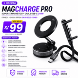 🔥 MAGCHARGE PRO™ | Soporte Magnético Premium + Cable USB-C 240W